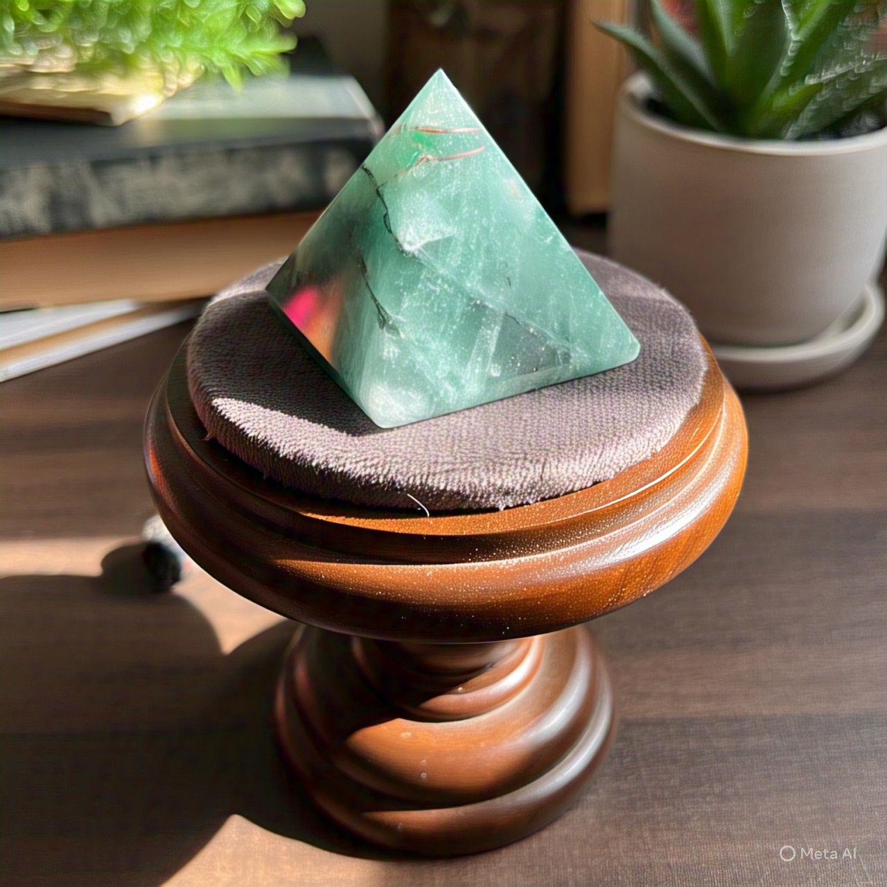 Green Aventurine Pyramid thumbnail 1